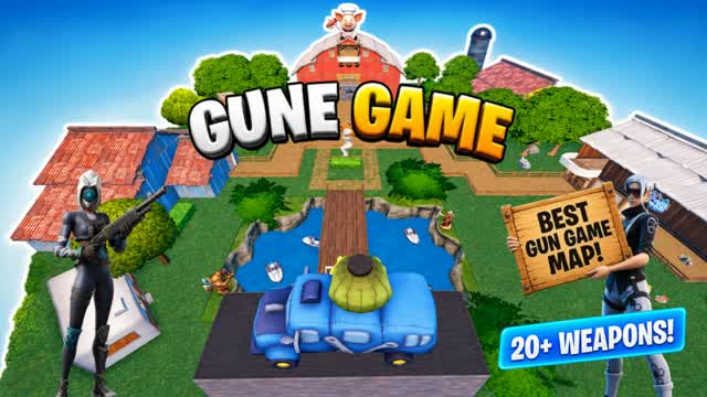 GUN GAME [MOPS] — Fortnite Creative map