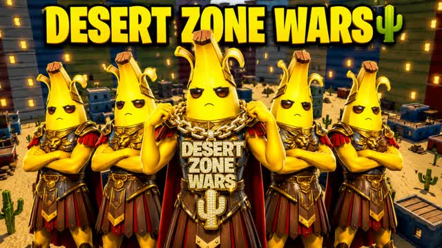 Desertm Zone Wars🌵 العاصفه 13v13 — Fortnite Creative map