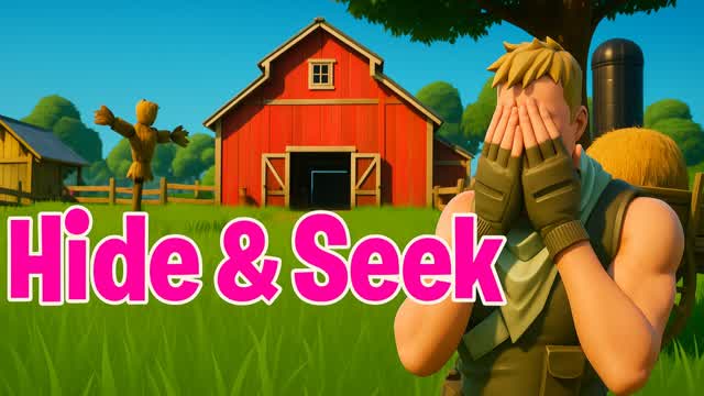 Hide & Seek — Fortnite Creative map cover art