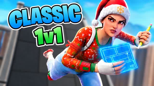 Classic 1v1 โ Fortnite Creative map