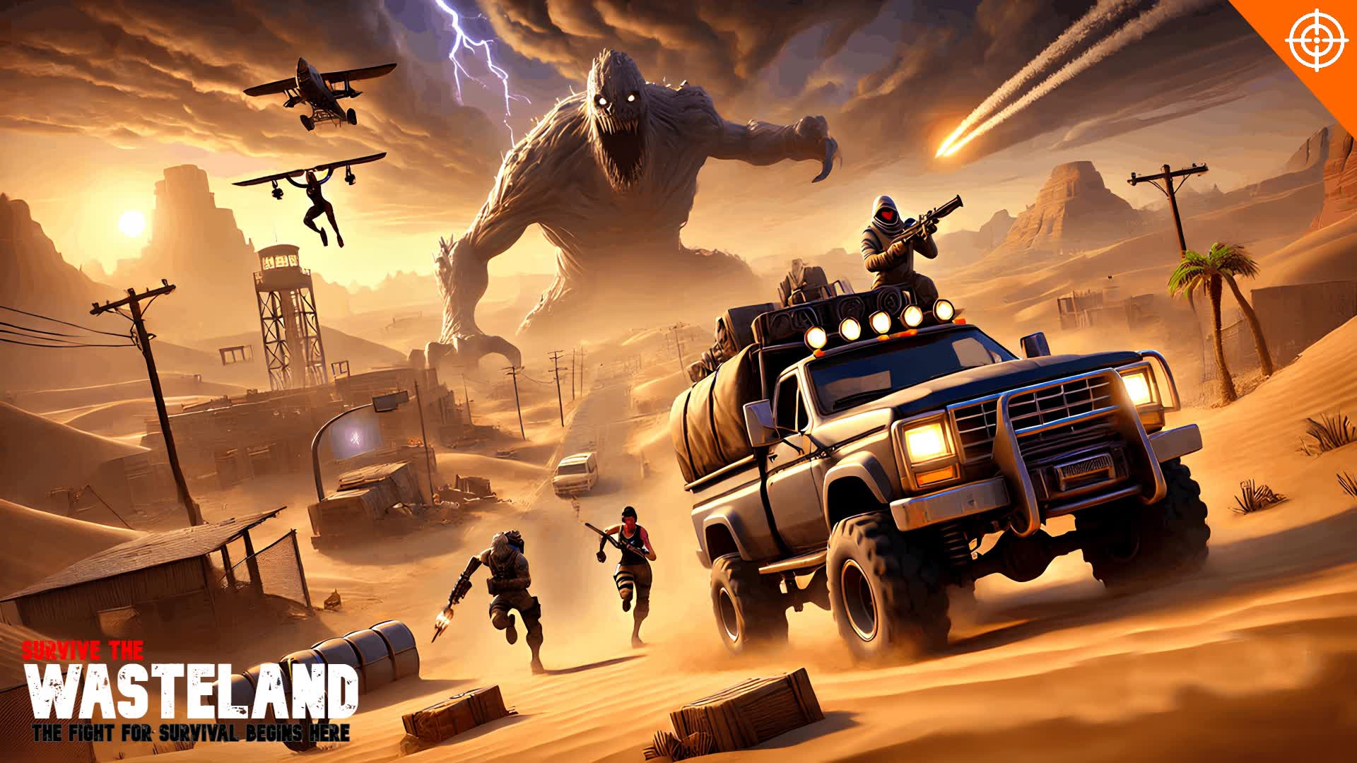 SURVIVE THE WASTELAND [OPEN WORLD] — Fortnite Creative map