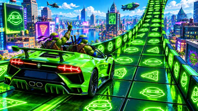 MEGA CRAZY CAR - CAR GAME — Fortnite Creative map cover art