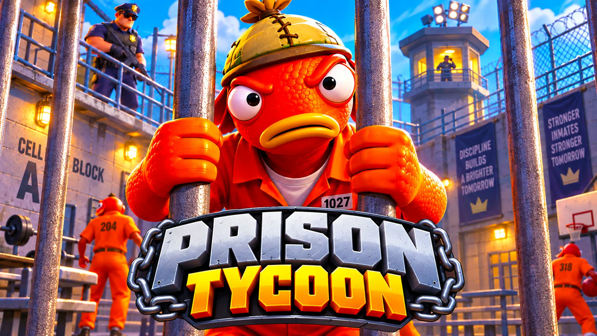 GREAT PRISON TYCOON — Fortnite Creative map