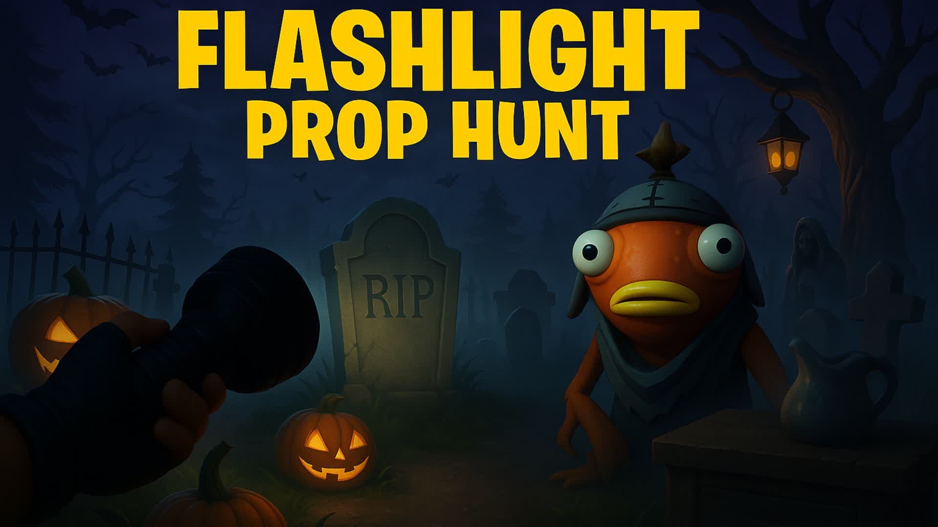 FlashLight Prop Hunt — Fortnite Creative map