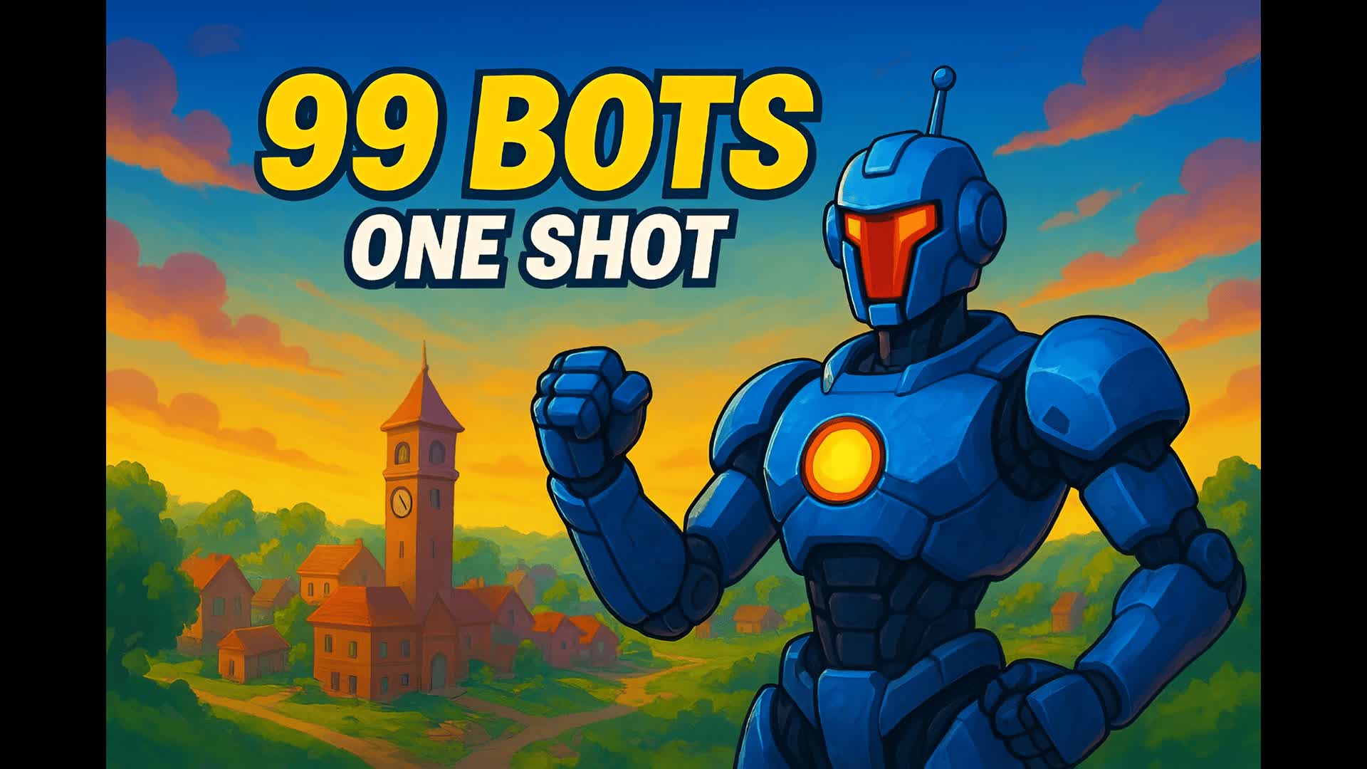 99 Bots One Shot — Fortnite Creative map
