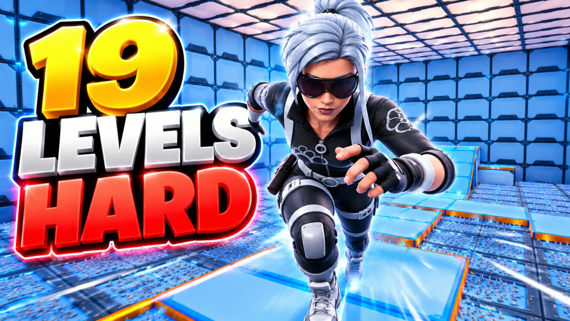 HARD PARKOUR ⭐ 4825 DEATHRUN باركور — Fortnite Creative map