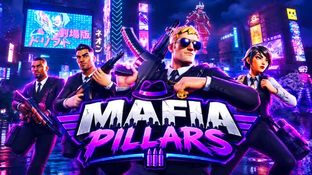 Mafia Pillars💵 — Fortnite Creative map