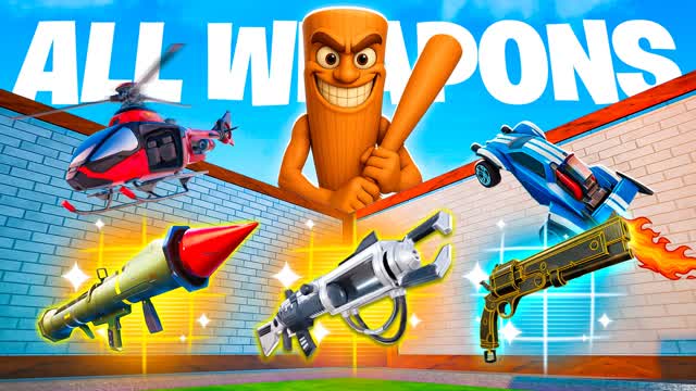 😂 MEME FREE FOR ALL 😂 — Fortnite Creative map cover art