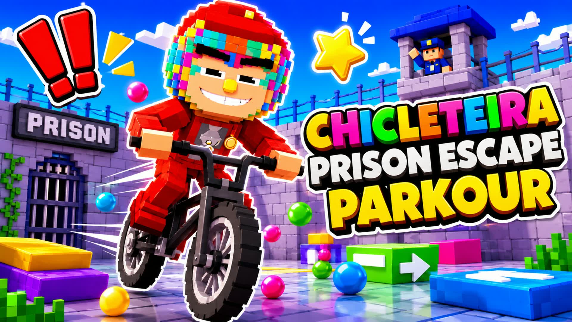 CHICLETEIRA PRISON ESCAPE PARKOUR — Fortnite Creative map