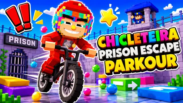 CHICLETEIRA PRISON ESCAPE PARKOUR — Fortnite Creative map