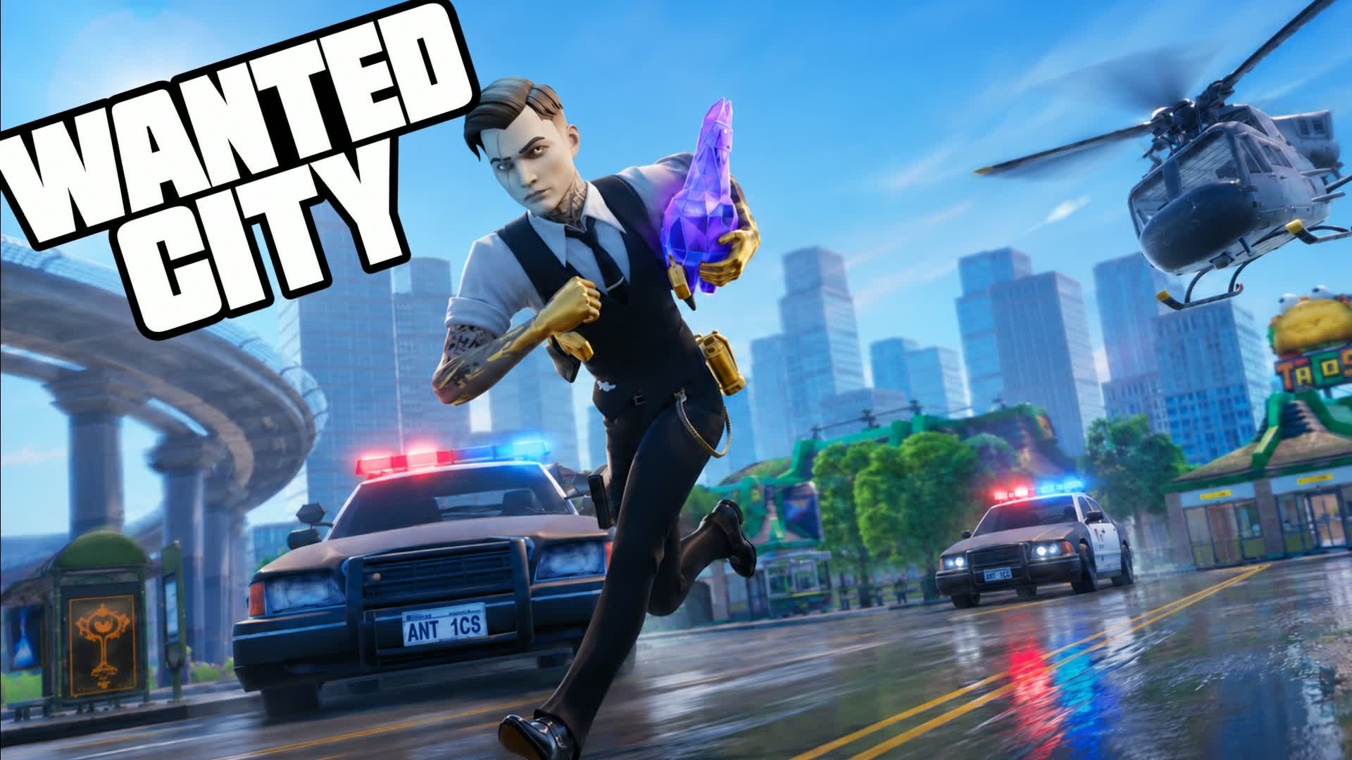 WANTED CITY — Fortnite Creative map