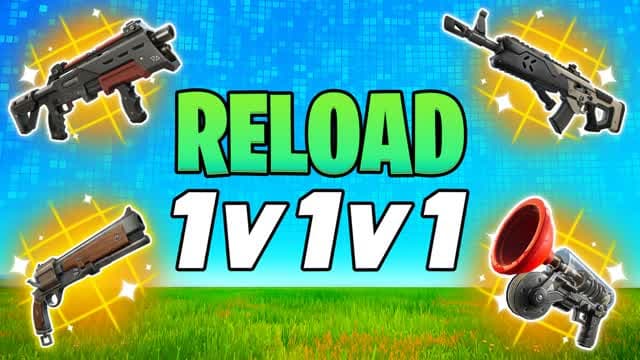 1v1v1 a 1v1 Reload 1v1v1v1 FFA — Fortnite Creative map cover art