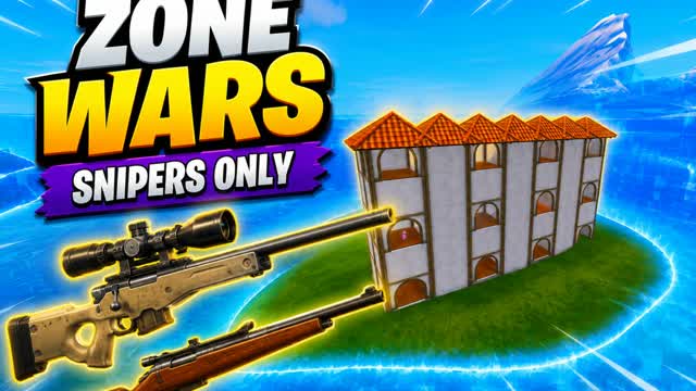 FFA ZONEWARS (ONLY SNIPERS) — Fortnite Creative map cover art
