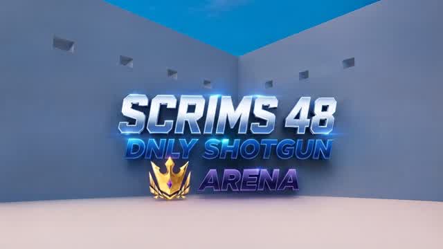 SCRIMS 48 | ONLY SHOTGUN — Fortnite Creative map
