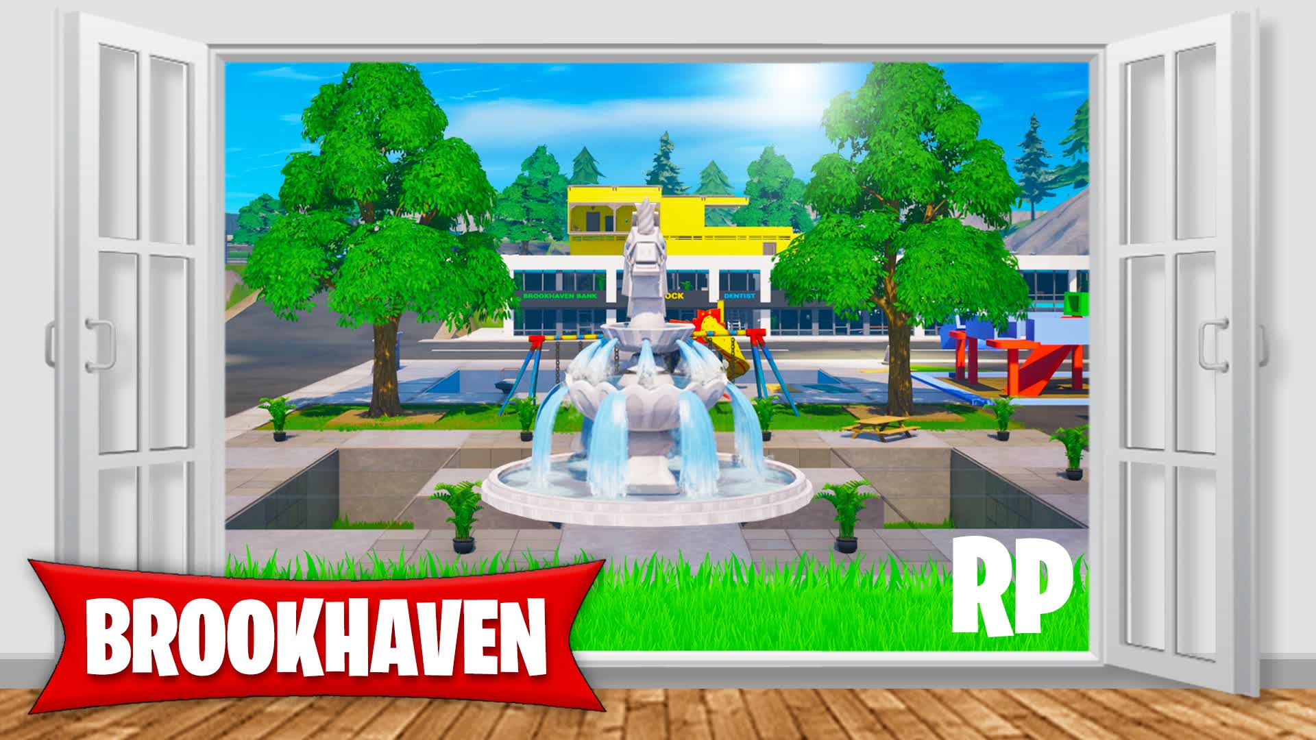 BROOKHAVEN 🔴 RP FFA DRIVE - ALL WEAPONS — Fortnite Creative map