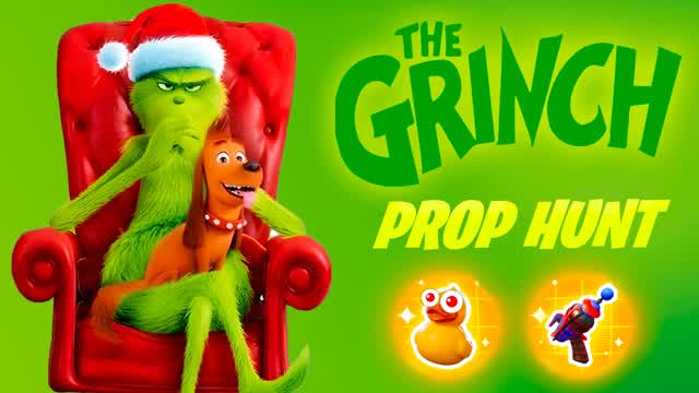 GRINCH PROP HUNT — Fortnite Creative map cover art