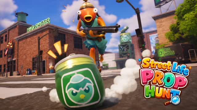 Street Life Prop Hunt — Fortnite Creative map cover art