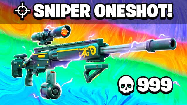 🎯 SUPER SNIPER GUN GAME ONE SHOT 🎯 — Fortnite Creative map