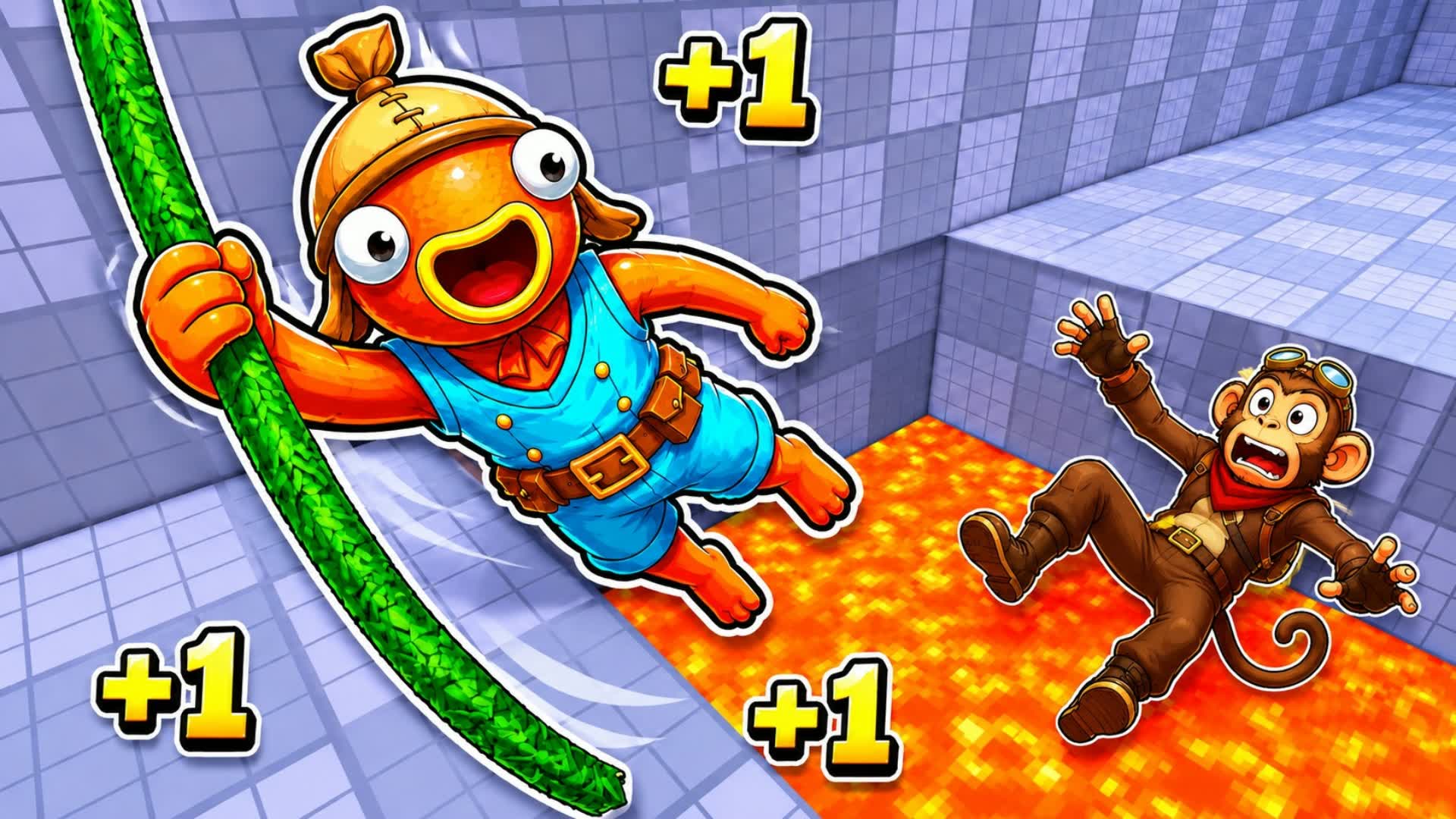 +1 Speed Monkey Escape — Fortnite Creative map