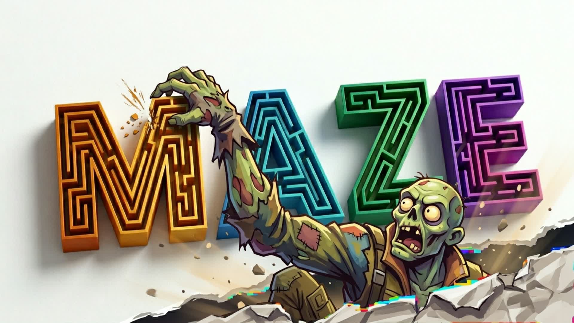 ⚔️ M A Z E 🧟 — Fortnite Creative map