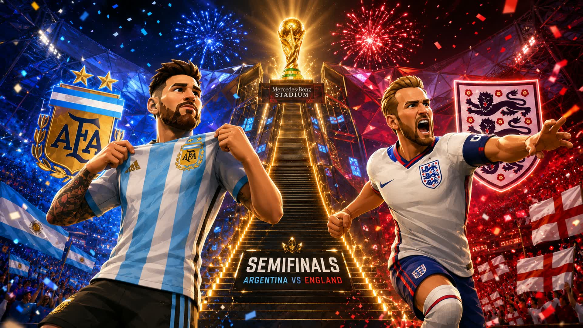 ENGLAND VS ARGENTINA TYCOON — Fortnite Creative map