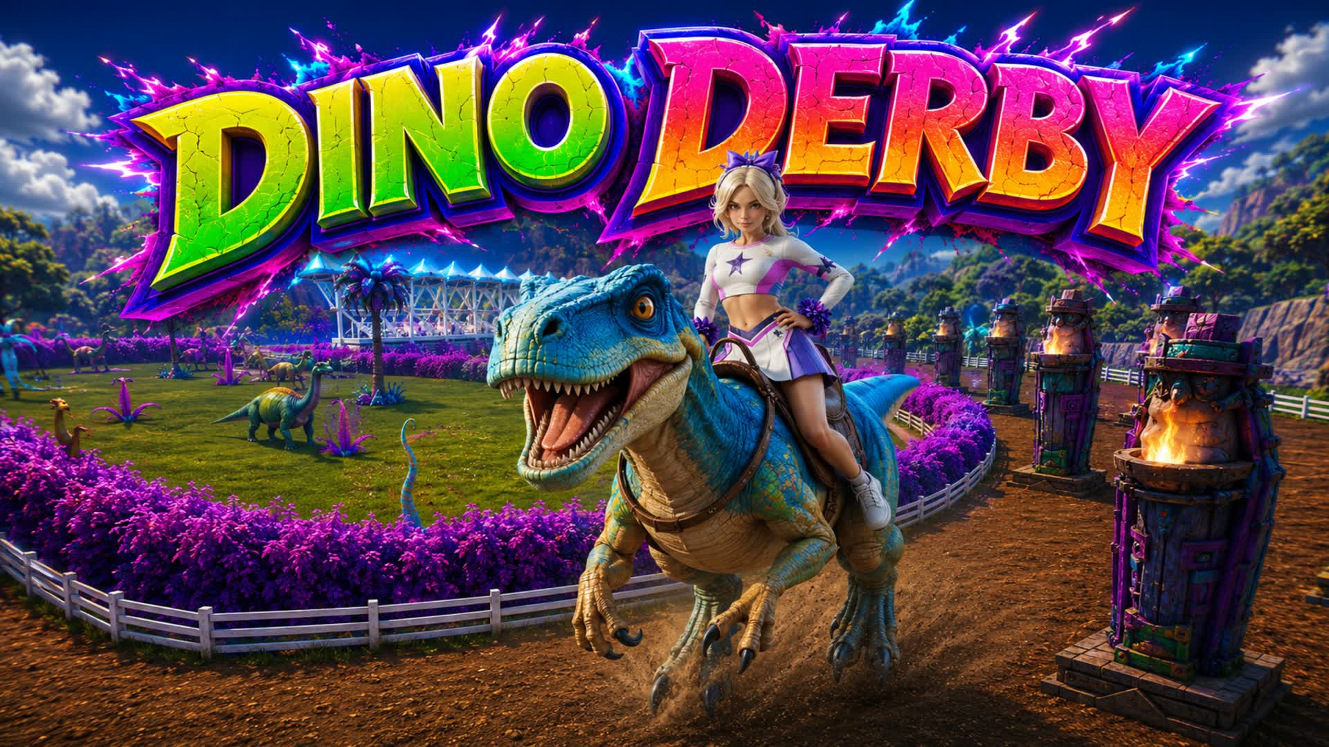 DINO DERBY — Fortnite Creative map