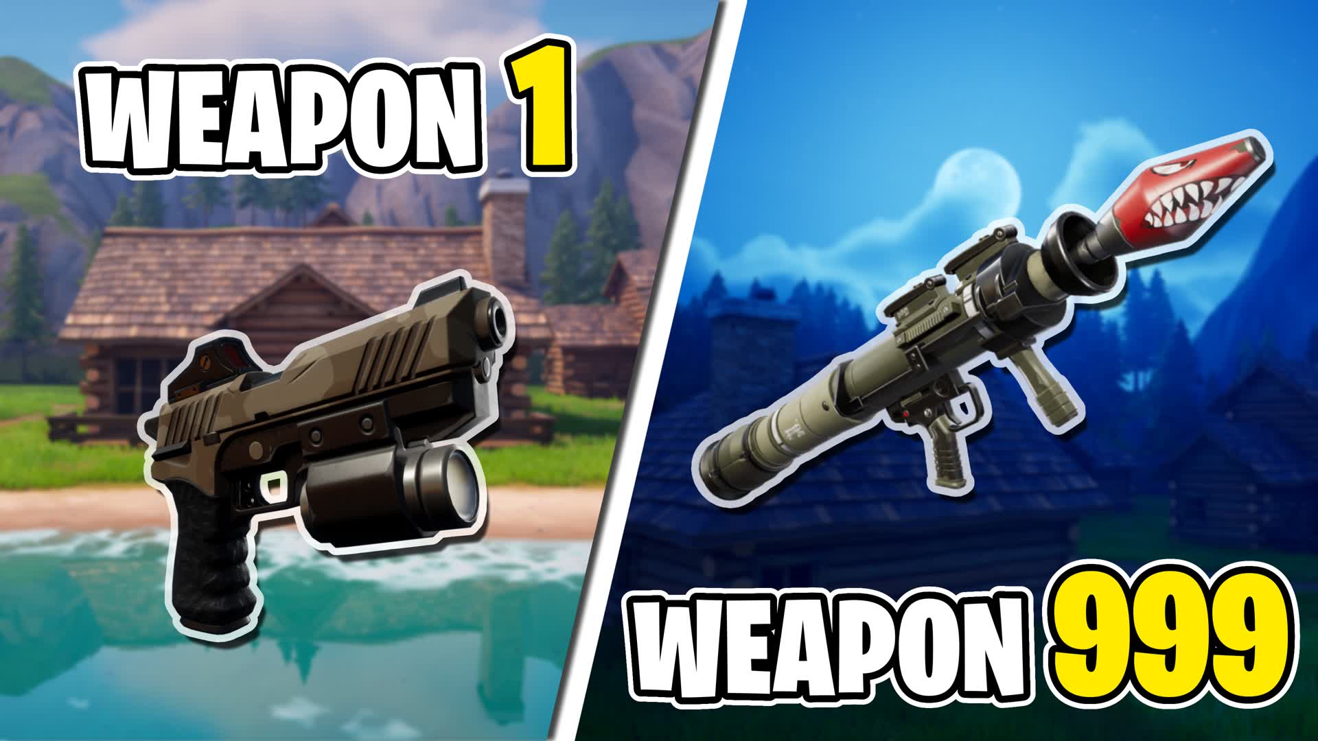 Campground One Shot — Fortnite Creative map