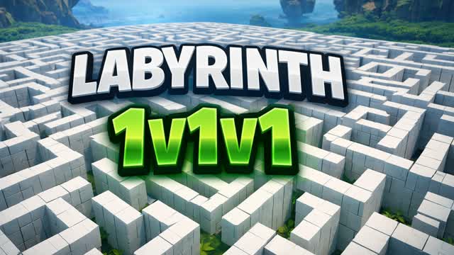 Labyrinth 1v1v1 Zone Wars — Fortnite Creative map