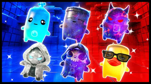 RED VS BLUE FUSION JOLT 🔴🔵 — Fortnite Creative map