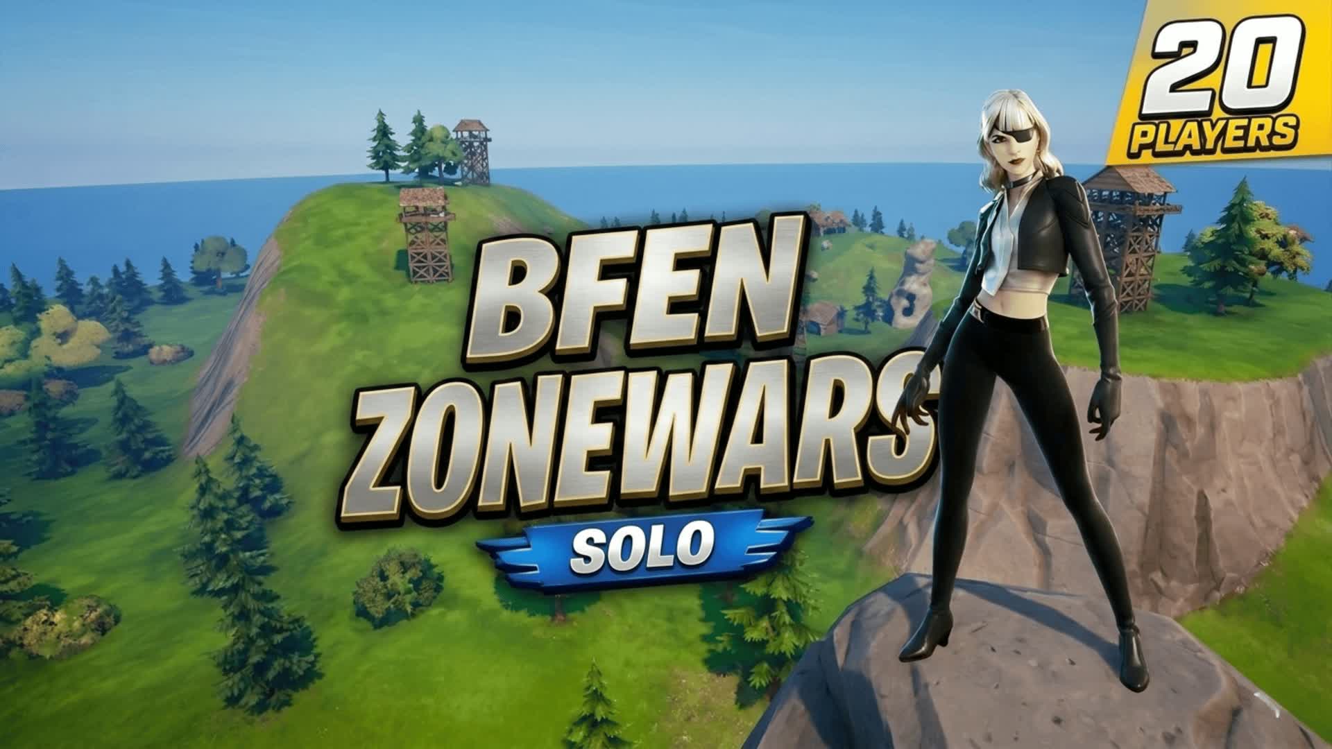 ⚡[BFEN] ZONE WARS [SOLO] — Fortnite Creative map