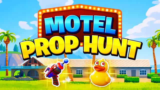 Ranked Motel Prop Hunt — Fortnite Creative map