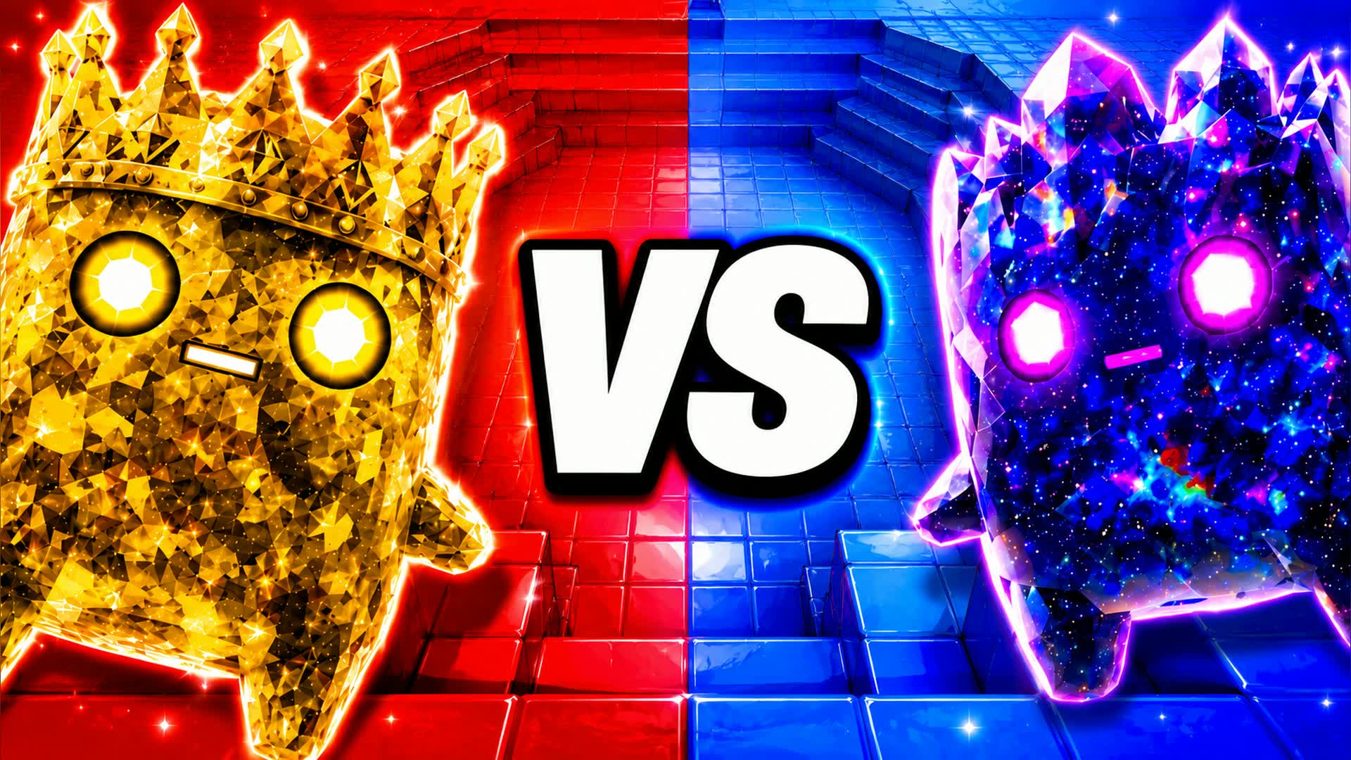 RED VS BLUE STEEL ROUTE 🔴🔵 — Fortnite Creative map