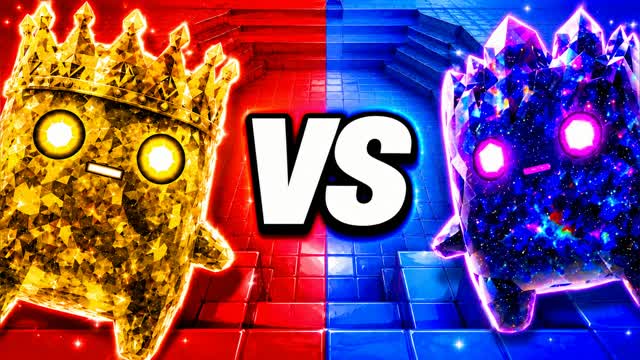 RED VS BLUE STEEL ROUTE 🔴🔵 — Fortnite Creative map cover art