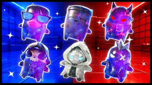 BLUE VS RED PHOTON STRIKE 🔵🔴 — Fortnite Creative map cover art