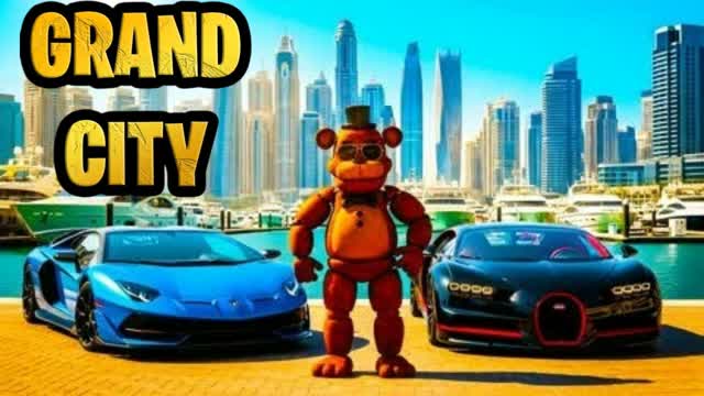 FREE GRAND DRIVE 💥 — Fortnite Creative map