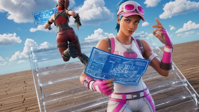1V1 Build Fights! V1.1 — Fortnite Creative map cover art