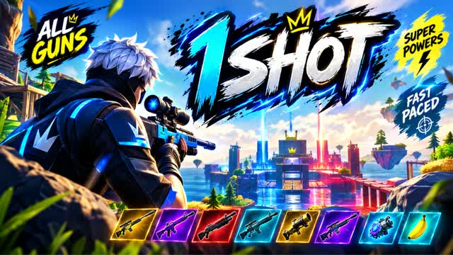 🎯 CHITTA 1 SHOT — Fortnite Creative map cover art