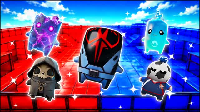 BLUE VS RED APEX FLAME 🔵🔴 — Fortnite Creative map cover art