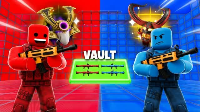 RED VS BLUE ALIEN🔴🔵👽 — Fortnite Creative map cover art