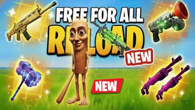 MEGA FREE FOR ALL RELOAD — Fortnite Creative map