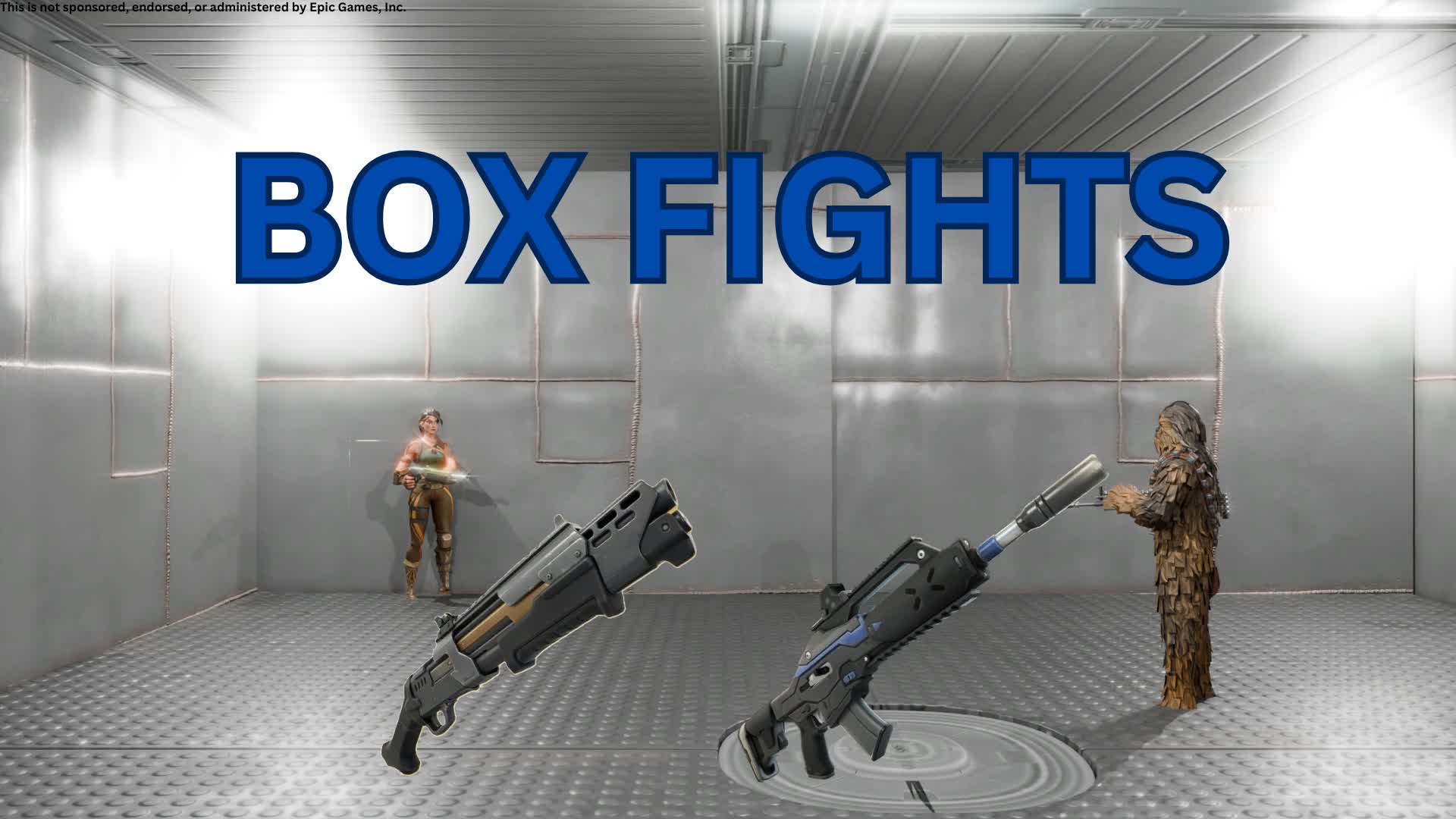 P-Dude Box Fights — Fortnite Creative map