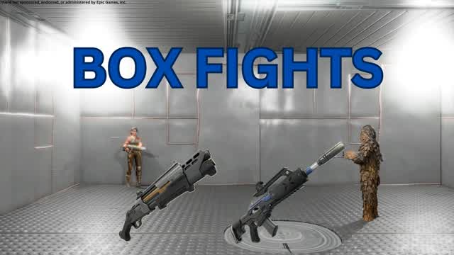 P-Dude Box Fights — Fortnite Creative map cover art