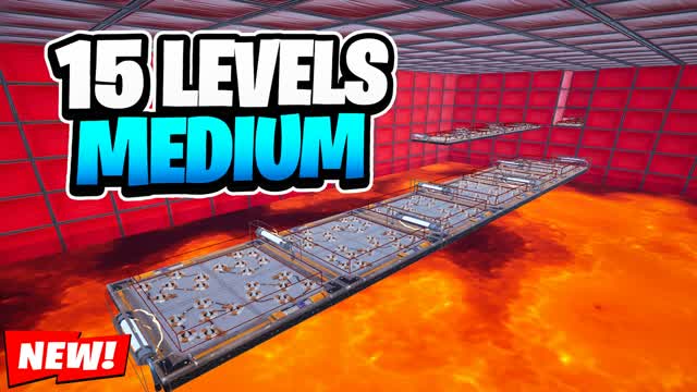 MEDIUM PARKOUR ⭐ 0410 DEATHRUN باركور — Fortnite Creative map