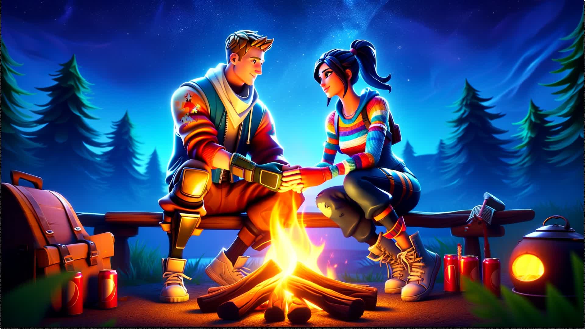 CAMPFIRE PARTY — Fortnite Creative map