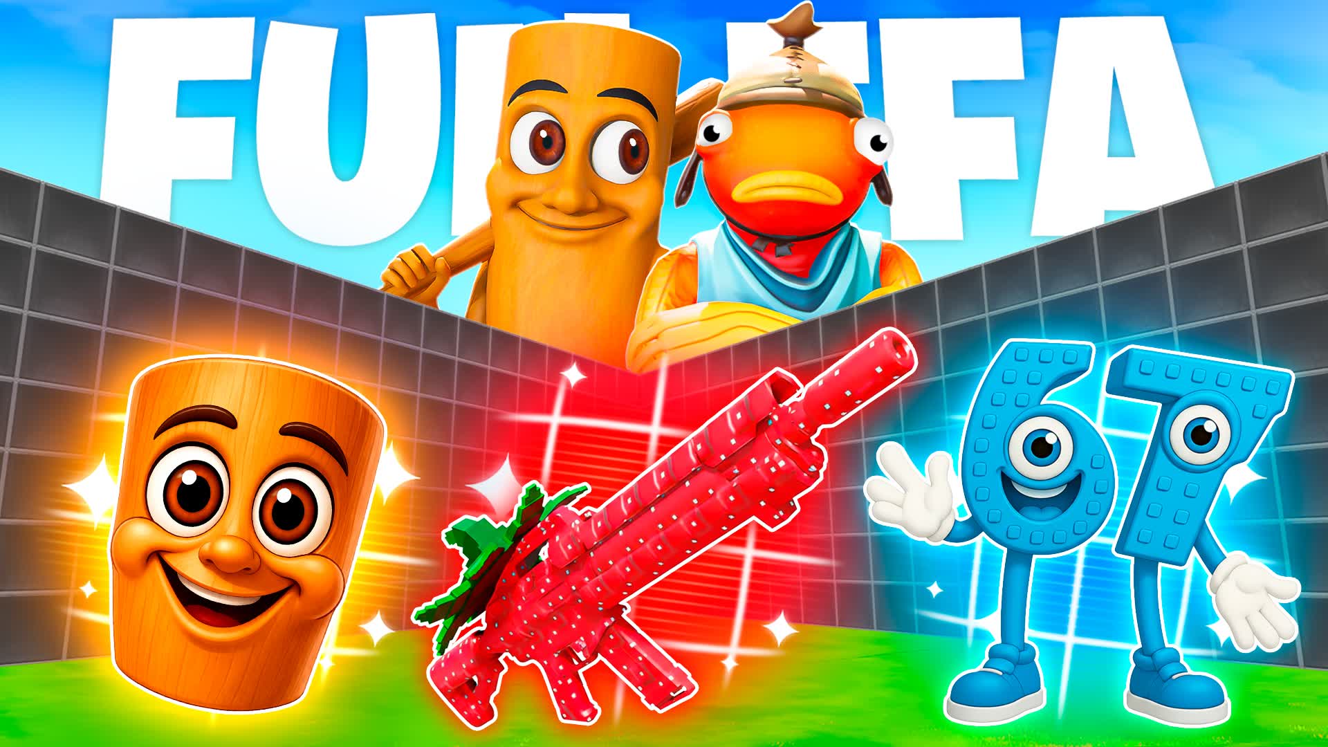 FUN FFA - ALL WEAPONS 1V1 — Fortnite Creative map