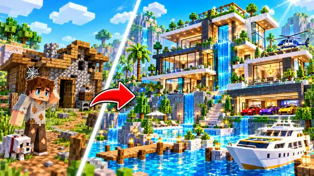 RICH BLOCK HOUSE — Fortnite Creative map