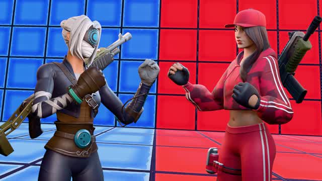 SPEED RED VS BLUE — Fortnite Creative map