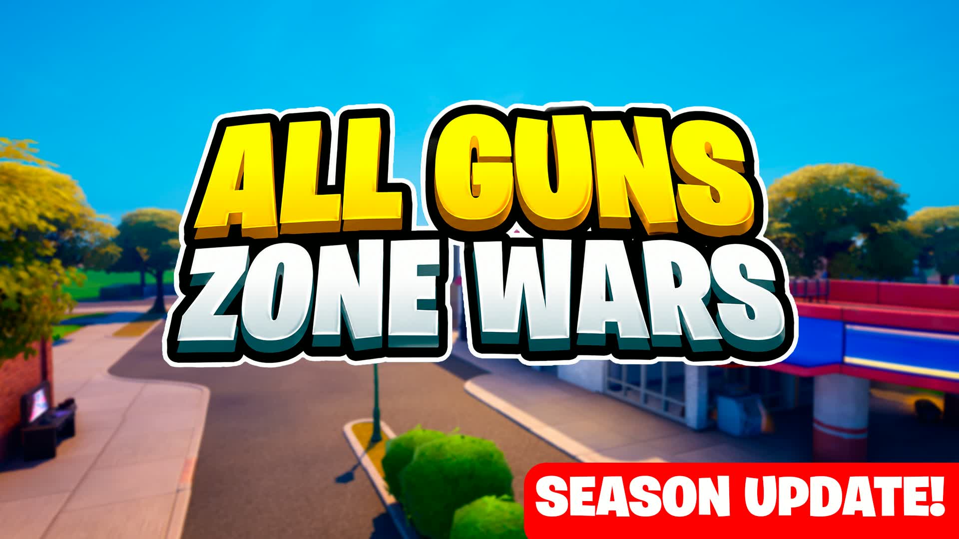 ALL GUNS - ZONE WARS FFA 🌀 — Fortnite Creative map
