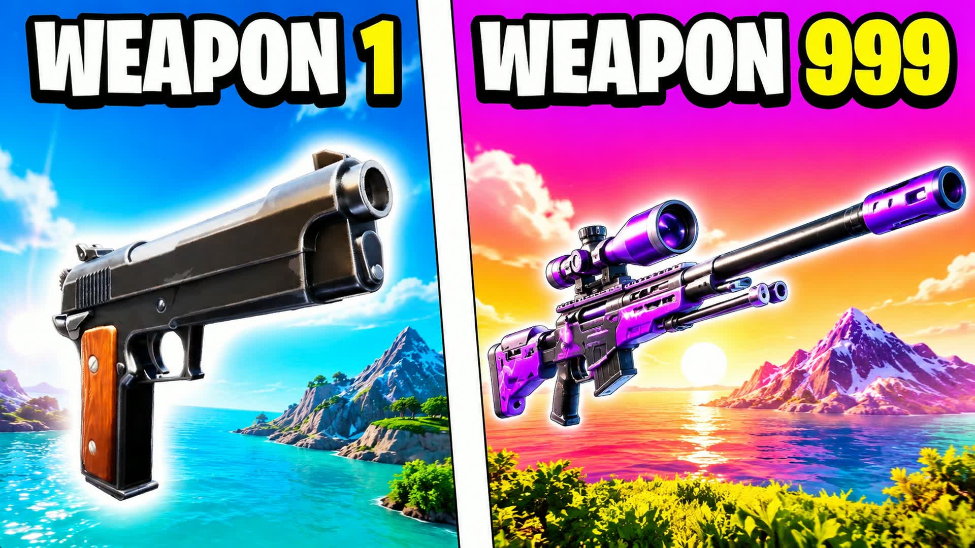Rivals - Gun Game — Fortnite Creative map