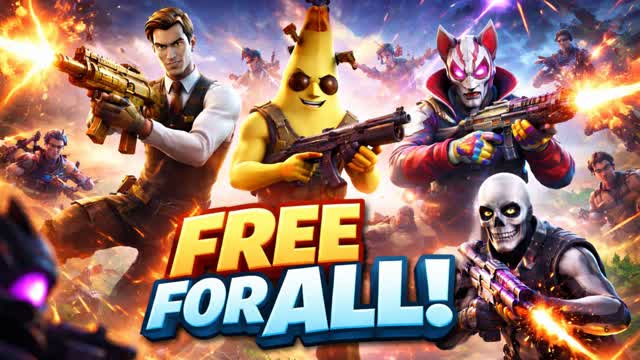 Free For All Battle — Fortnite Creative map